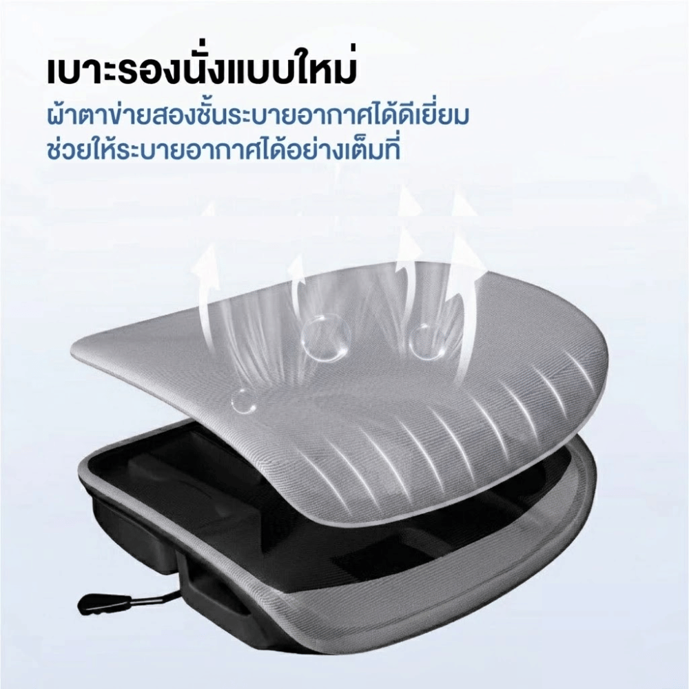 เก้าอี้เกมมิ่ง ELIFE GC-09 PRO สีดำ ปรับเอนนอนและปรับขึ้นลงได้_2